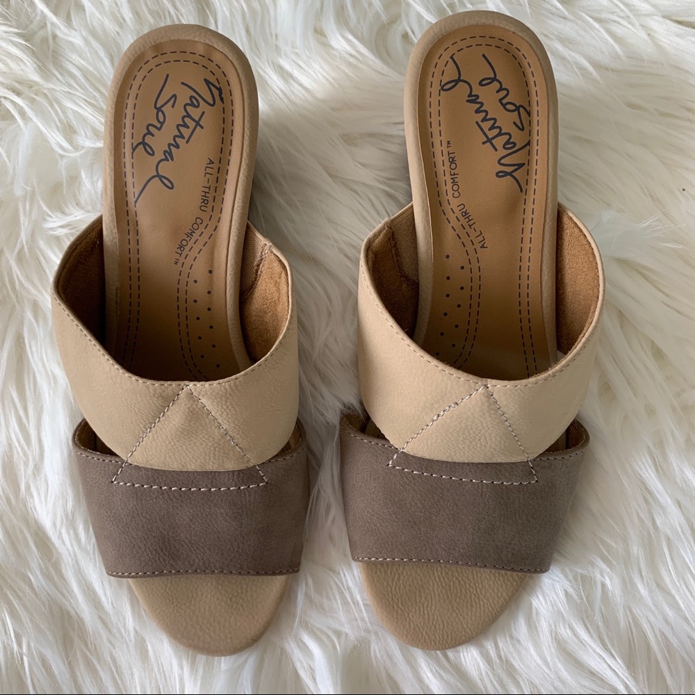 Natural Soul | Slip On Sandals